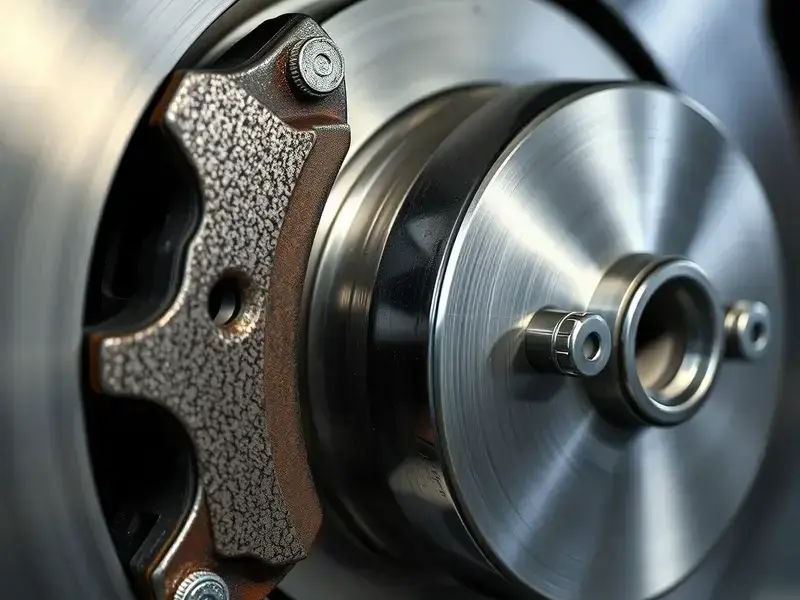 Semi-metallic brake pads