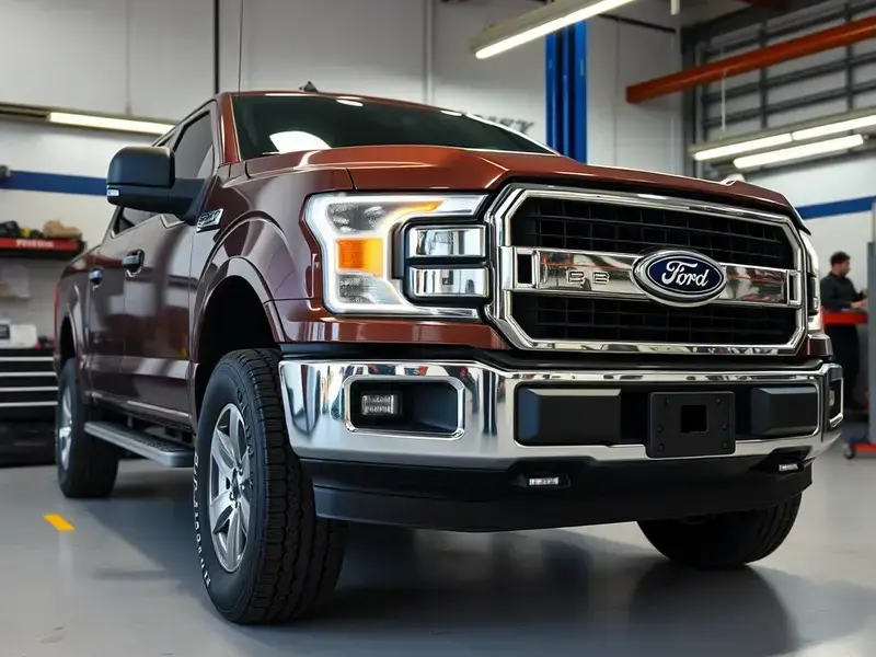 Ford F-150 brake service completion