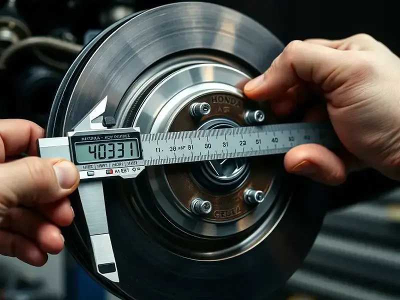 Honda Accord rotor replacement