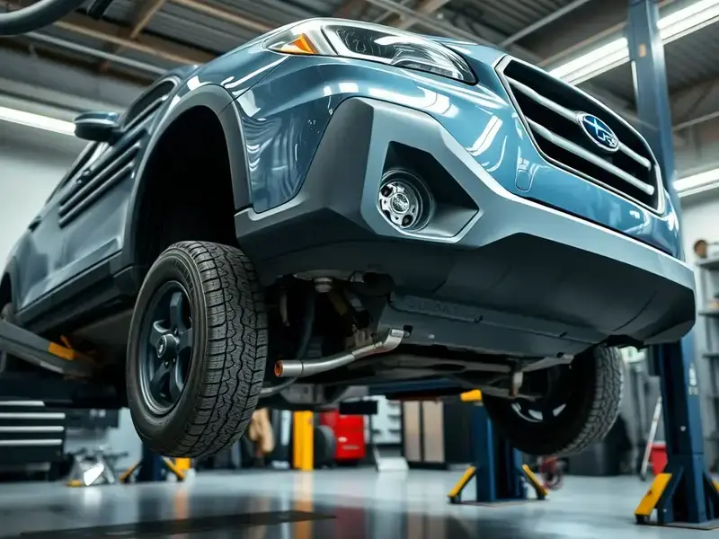 Subaru Outback brake service